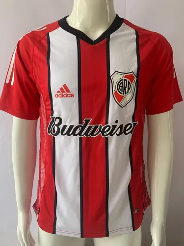 2003-2004 River Plate Away Retro Soccer Jersey