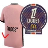 24-25 PSG Third Print LEE KANG IN #19 Fans Soccer Jersey (C-Cee Fonts)