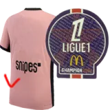 24-25 PSG Third Print LEE KANG IN #19 Fans Soccer Jersey (C-Cee Fonts)