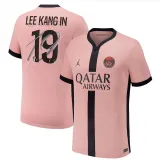 24-25 PSG Third Print LEE KANG IN #19 Fans Soccer Jersey (C-Cee Fonts)