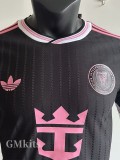 25-26 Inter Miami Special Edition Black Player Version Soccer Jersey (三叶草)