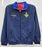 25-26 BAR Red Blue & Blue Double Sided Windbreaker 逗号(双面风衣)