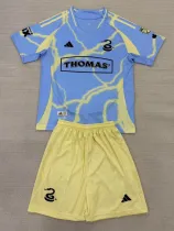 25-26 Philadelphia Union Home Kids Soccer Jersey (带章)