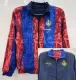 25-26 BAR Red Blue & Blue Double Sided Windbreaker (双面风衣)