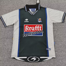 2000-2002 Real Sociedad Away Retro Soccer Jersey