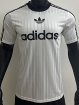 2025 AD Casual White Player Version Training shirts *三叶草