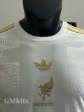 25-26 Mexico Gold Cup White Player Version Soccer Jersey