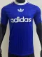 2025 AD Casual Blue Player Version Training shirts (三叶草)
