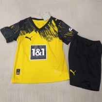 25-26 Dortmund Home Kids Soccer Jersey