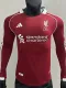 25-26 LIV Red Long Sleeve Player Version Soccer Jersey (长袖球员)
