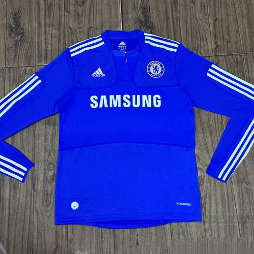 2009-2010 CHE Home Retro Long Sleeve Soccer Jersey