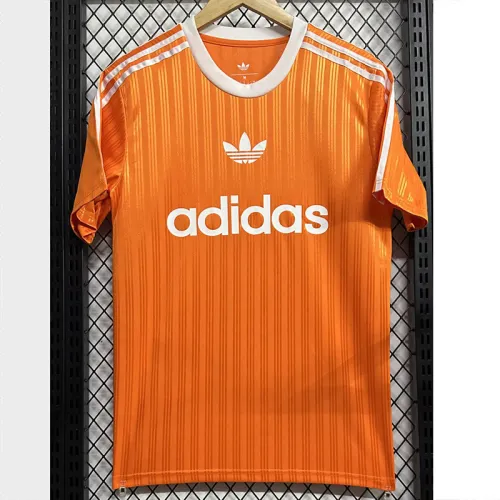 2025 AD Casual Orange Fans Training shirts