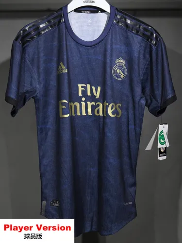 2019-2020 RMA Away Player Version Retro Soccer Jersey