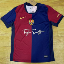 24-25 BAR Home El Clasico Edition Fans Soccer Jersey *德比版