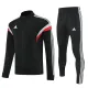 2025 AD Black Jacket Tracksuit #2314