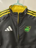 25-26 Jamaica Yellow & Black Double Sided Windbreaker (双面风衣)(刺绣)