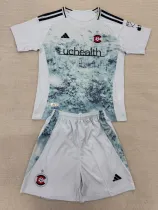 25-26 Colorado Rapids Away Kids Soccer Jersey (带章)