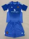 25-26 Man Utd Blue GoalKeeper Kids Soccer Jersey