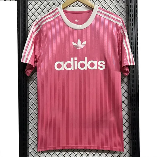 2025 AD Casual Pink Fans Training shirts