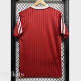 2025 AD Casual Red Fans Training shirts (三叶草)