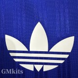 2025 AD Casual Blue Fans Training shirts (三叶草)