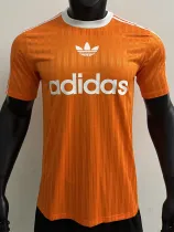 2025 AD Casual Orange Player Version Training shirts *三叶草