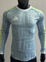 25-26 JUV Away Long Sleeve Player Version Soccer Jersey (长袖球员)