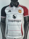 25-26 Man Utd White Special Edition Player Version Training shirts (红黑袖)