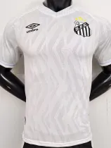 25-26 Santos FC Home Player Version Soccer Jersey
