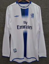 2003-2005 CHE Away Retro Long Sleeve Soccer Jersey (长袖)