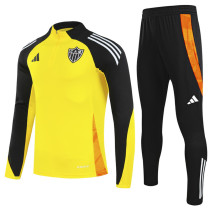 25-26 Atletico Mineiro Yellow Half Pull Tracksuit (半拉链)