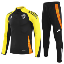 25-26 Atletico Mineiro Black Half Pull Tracksuit (半拉链)