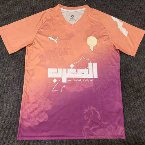 25-26 Morocco Pink Special Edition Fans Training shirts