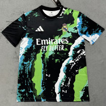 25-26 RMA Black Green Special Edition Fans Training Shirts