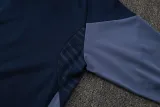 2025 AD Royal blue Half Pull Tracksuit #06(半拉链)