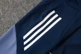 2025 AD Royal blue Half Pull Tracksuit #06(半拉链)