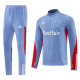 24-25 Cruzeiro Blue grey Half Pull Tracksuit (半拉链)