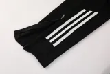 2025 AD Dark gray Half Pull Tracksuit #AB08 (半拉链)