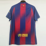 25-26 BAR Home 1:1 Fans Soccer Jersey