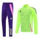 2025 AD Fluorescent green Half Pull Tracksuit #AB08 (半拉链)