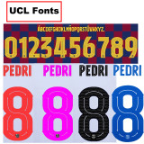 25-26 BAR Home 1:1 Fans Soccer Jersey