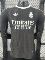 25-26 RMA Black GoalKeeper Player Version Soccer Jersey