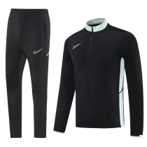 2025 NK Black Half Pull Tracksuit #NB09 (半拉链)