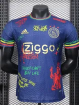 24-25 Ajax Royal Blue Special Edition Player Version Soccer Jersey
