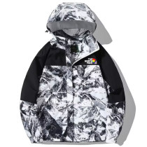 2025 New TNF White Black Windbreaker