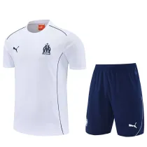 25-26 Marseille White Training Short Suit