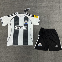 25-26 Newcastle Home Kids Soccer Jersey