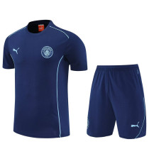 25-26 Man City Royal blue Training Short Suit