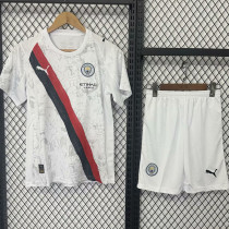 25-26 Man City Away Kids Soccer Jersey