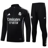 25-26 RMA Black Half Pull Tracksuit #B2501(半拉链)